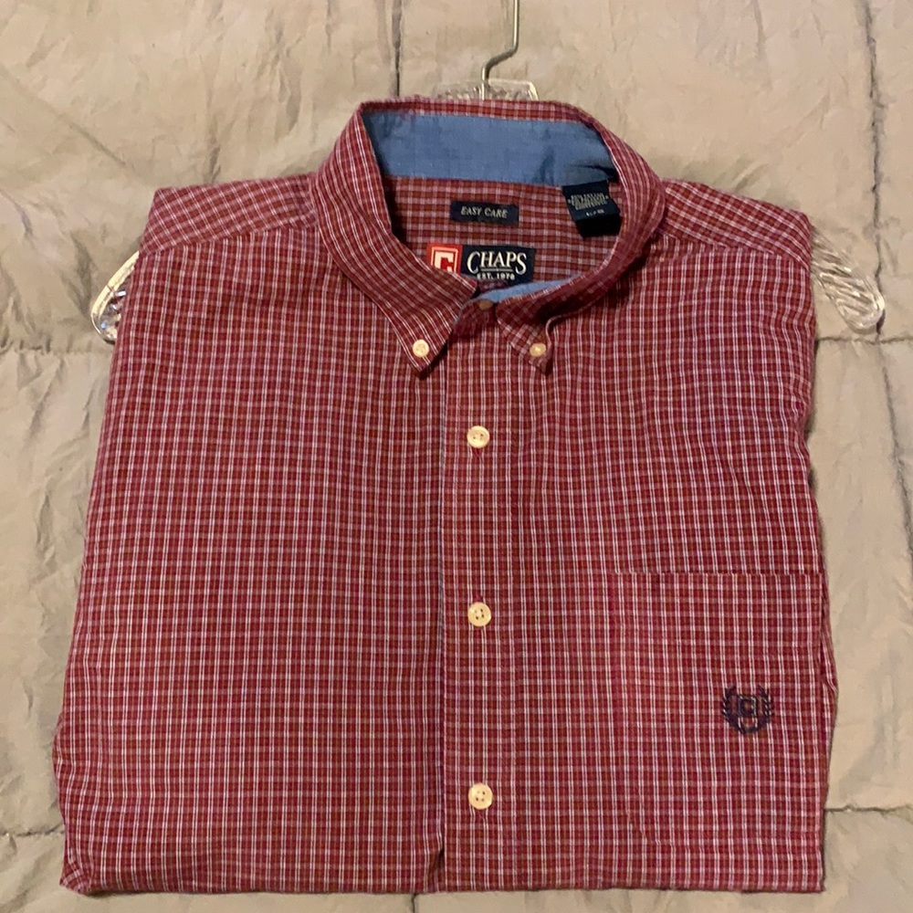Red Plaid Chap’s Dress Shirt